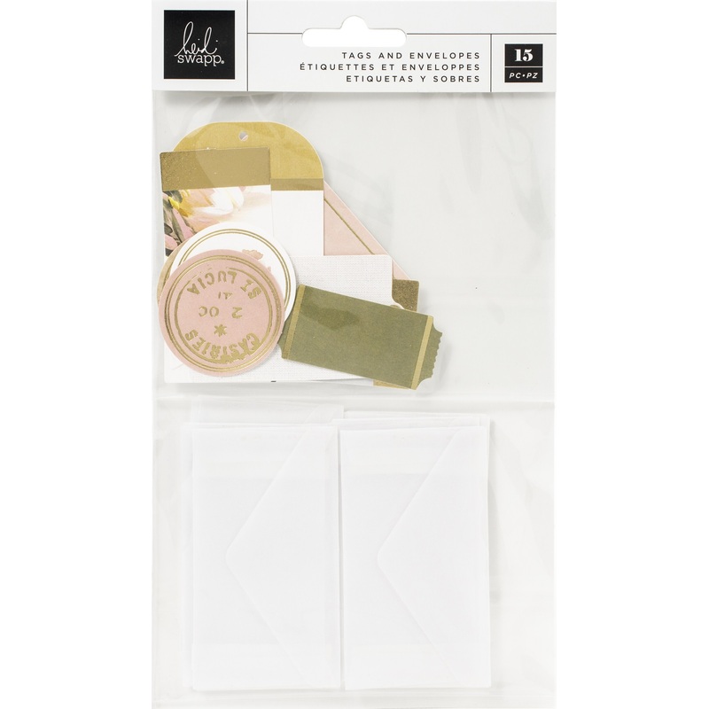 Heidi Swapp Storyline Chapters Tags & Pockets 15/Pkg