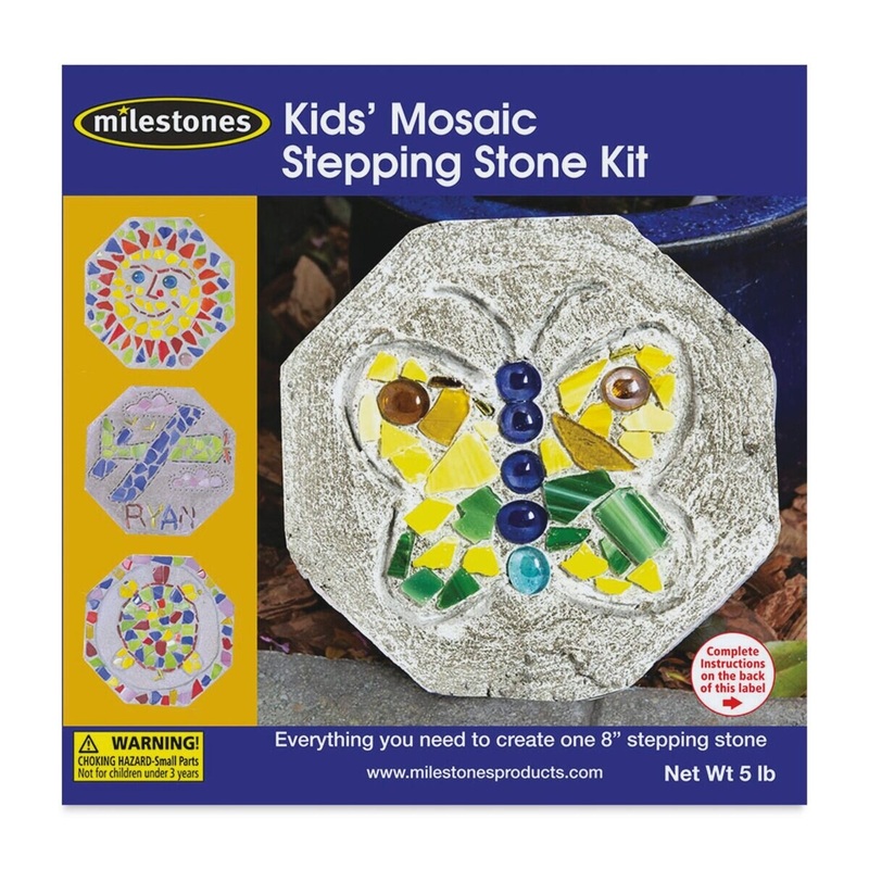Milestones Kids Mosaic Stepping Stone Kit