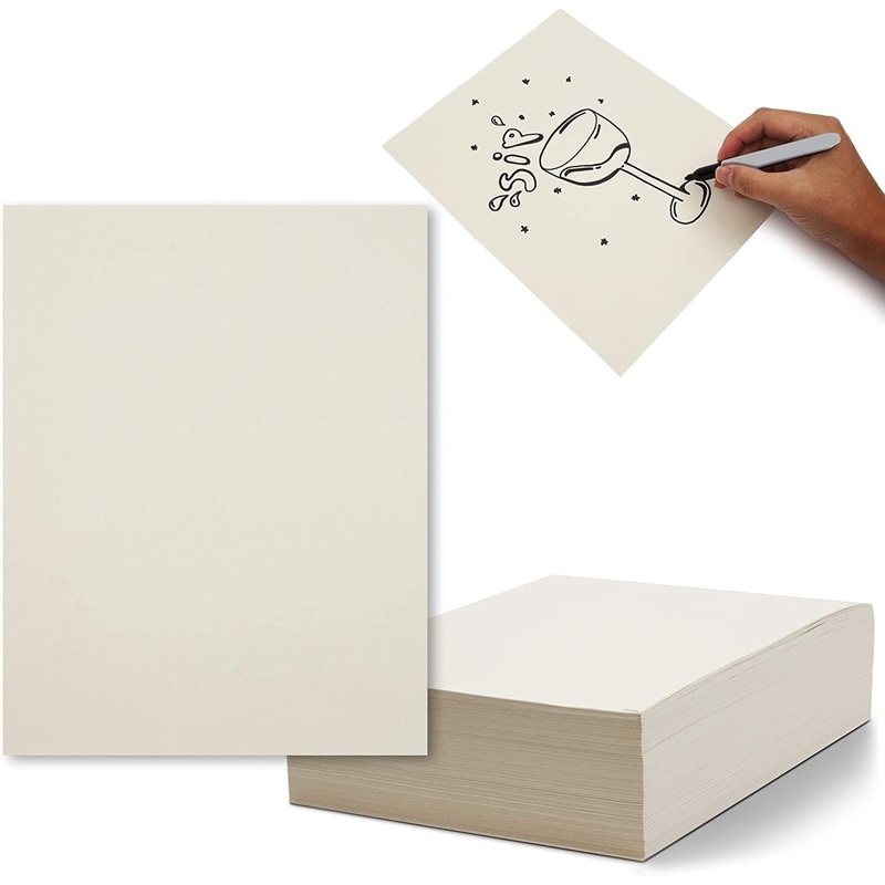Newsprint Drawing Paper for Doodles, Sketching, Packing, Moving (11 x 8.5 in, 500 Sheets)