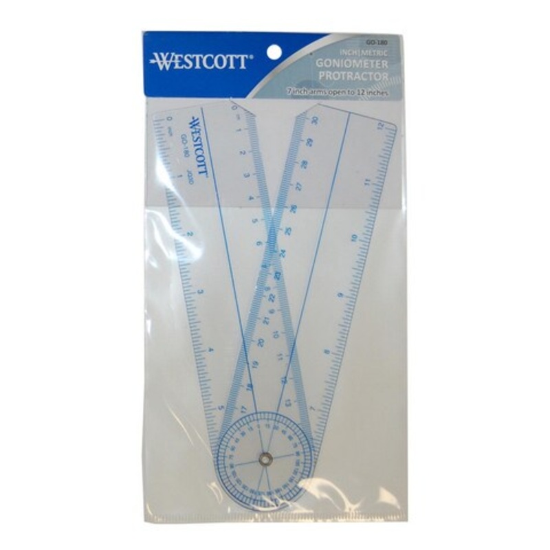 GONIOMETER QUICK ANGLE PROTRACTOR 7 INCH