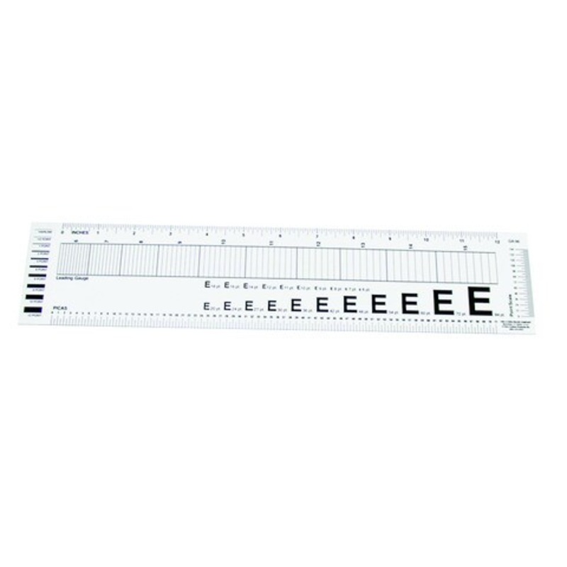 GRAPHIC ARTS COMBO RULER 13 INCH