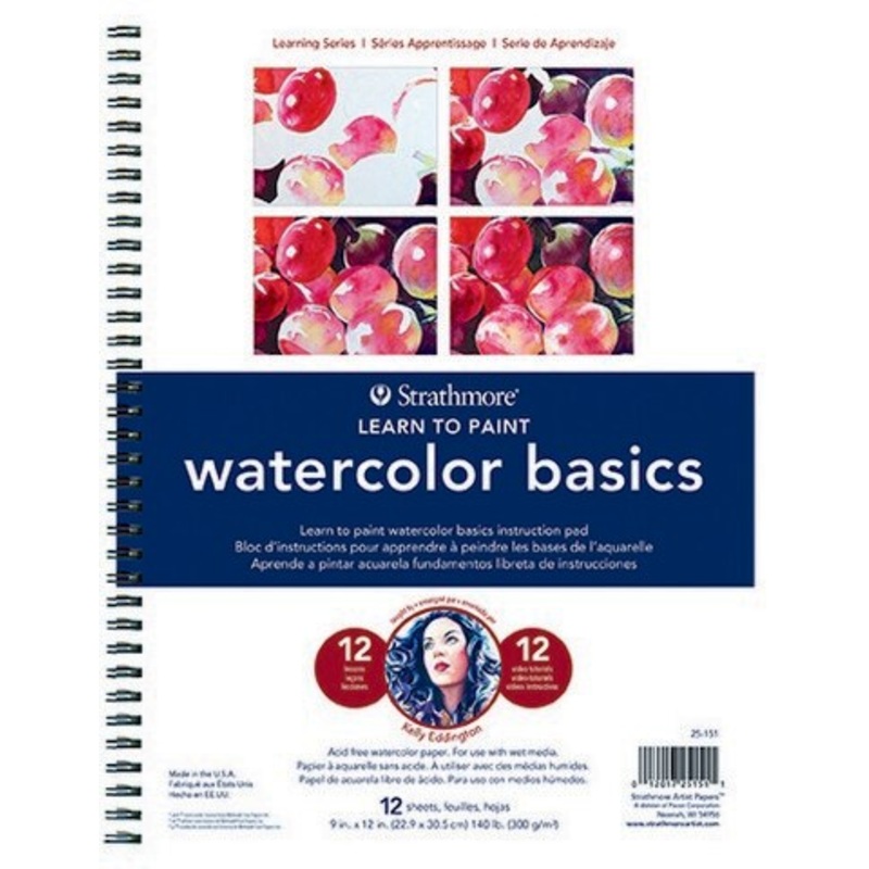 LEARNING TO PAINT W/C BASICS WIREBOUND 12 SHEETS 140LB 9X12