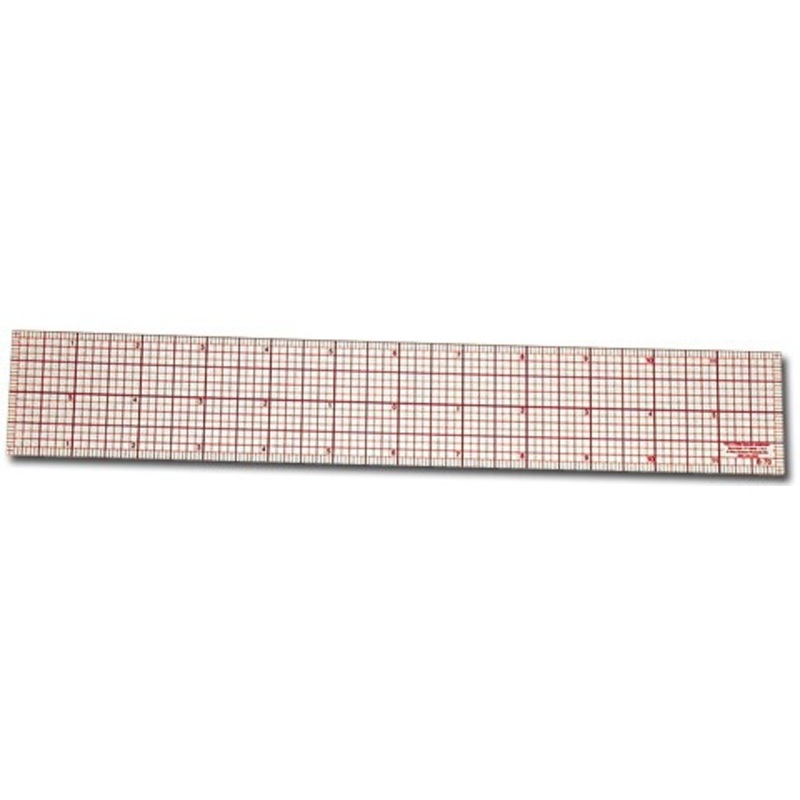 STANDARD BEVELED RULER 2 INCH X 12 INCH