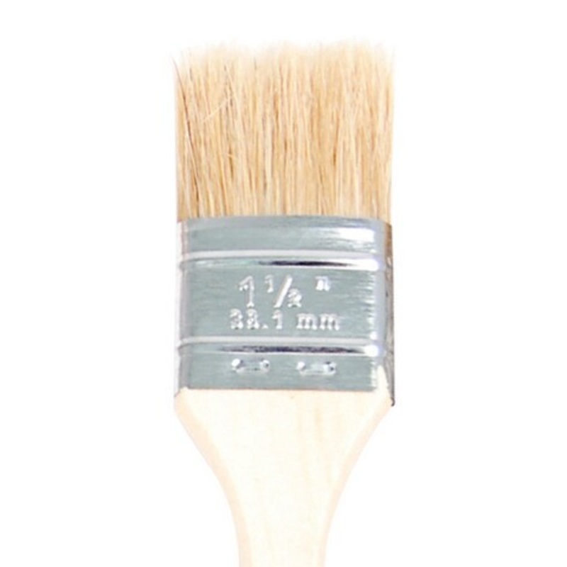WHITE BRISTLE UTILITY CHIP BRUSH 1.5 INCH