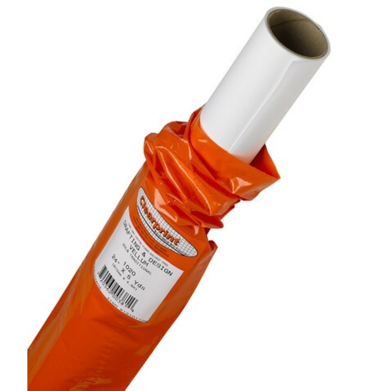 CLEARPRINT VELLUM ROLL 1000H 30 IN X 20 YD UNPRINTED