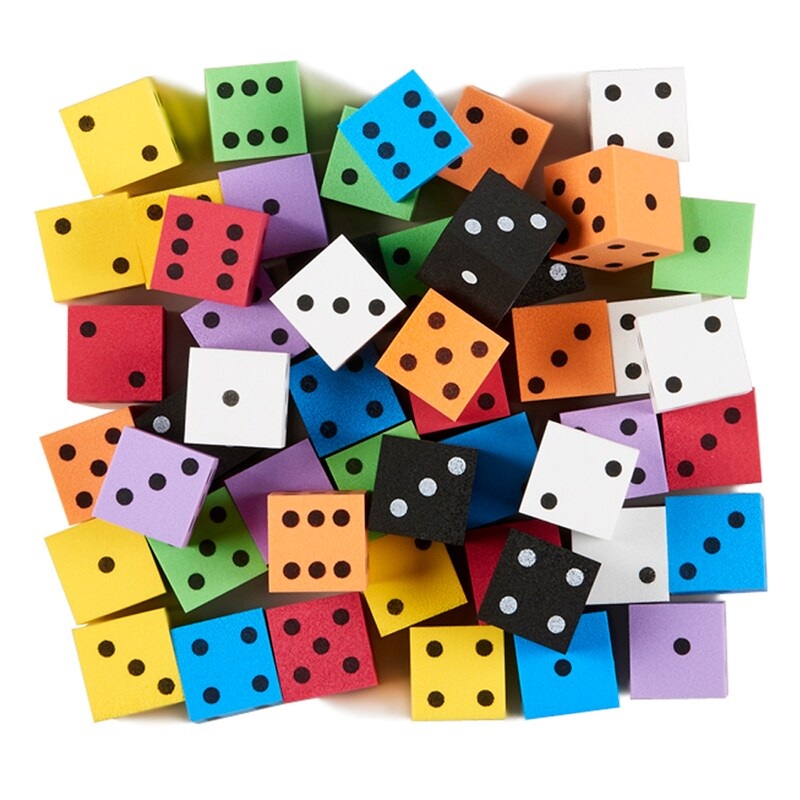 Foam Spot Dice, 1
