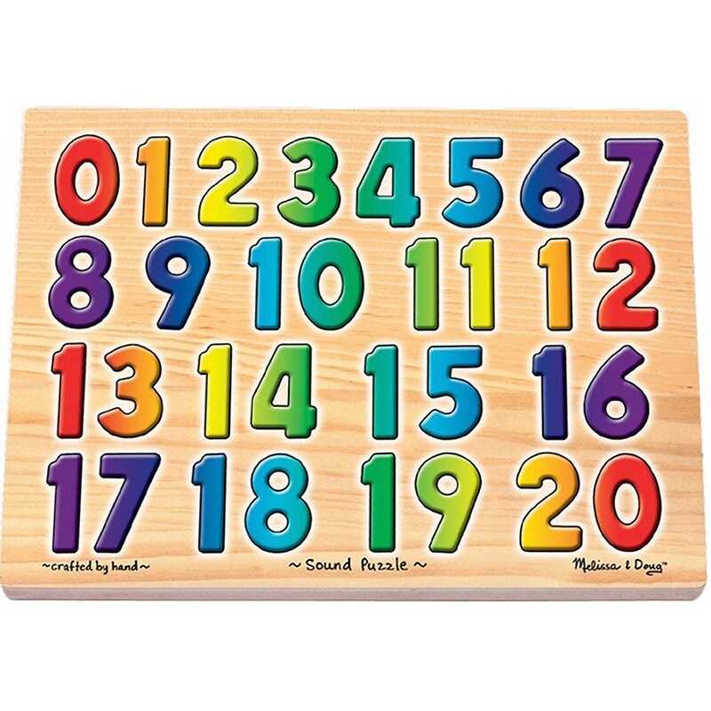 Numbers Sound Puzzle, 13.25″ x 10