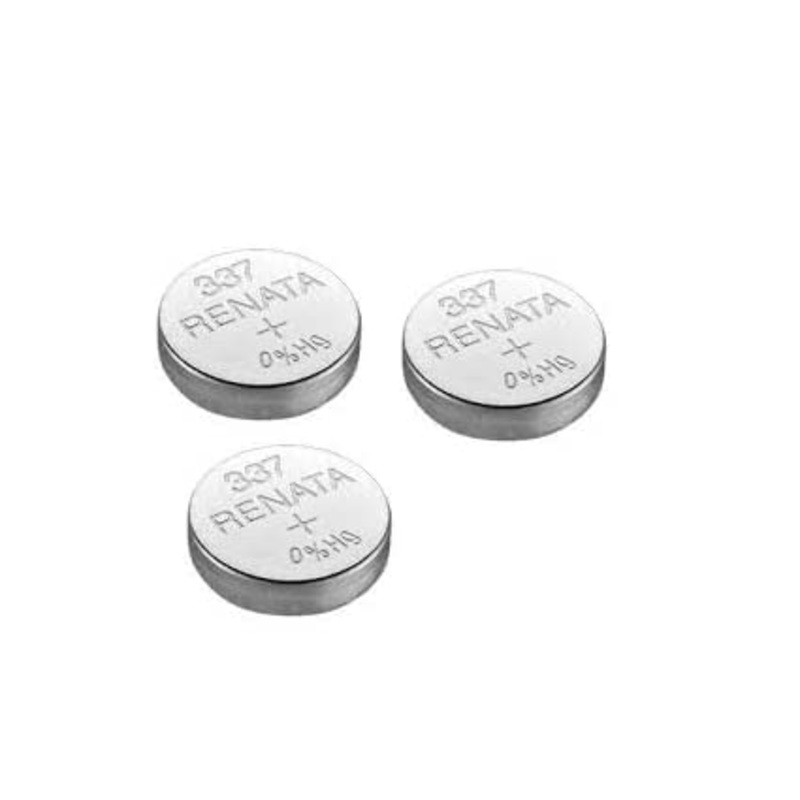 Renata Single Watch Battery Swiss Made Renata 337 Or SR416SW (3 Batteries, 337 Or SR416SW)