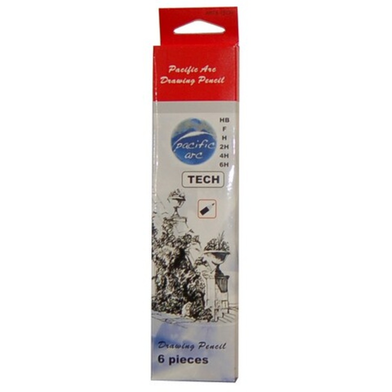 ARTIST DRAWING PENCIL TECHNICAL 6PIECE SET (HB,F,H,2H,4H,6H)