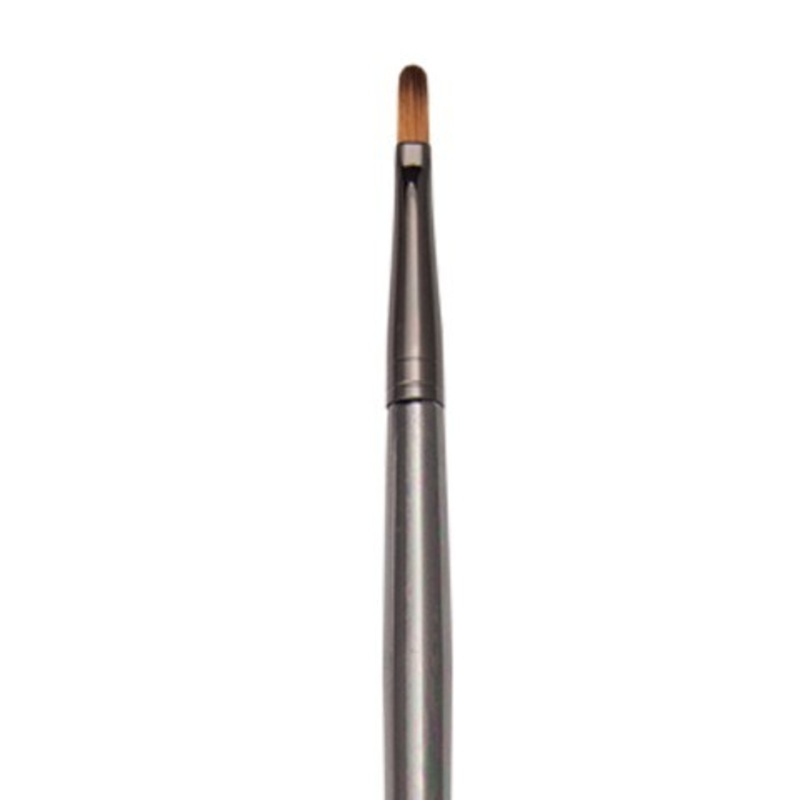 ZEN ALL MEDIA SYNTHETIC BRISTLE LONG HANDLE BRUSH FILBERT 1