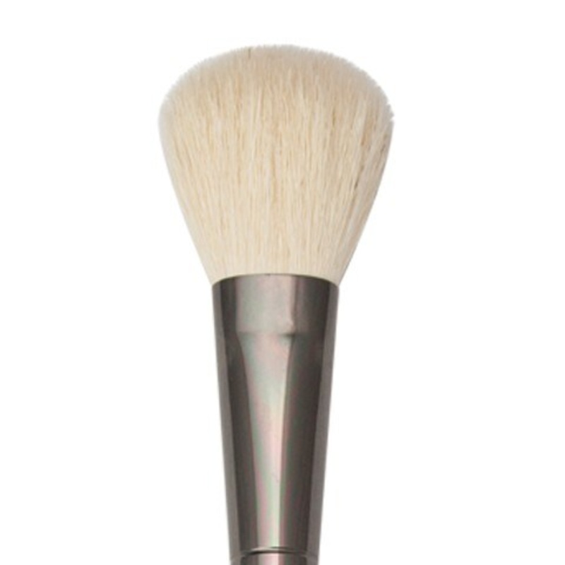 ZEN WATERCOLOR SHORT HANDLE BRUSH WHITE GOAT MOP 3/4