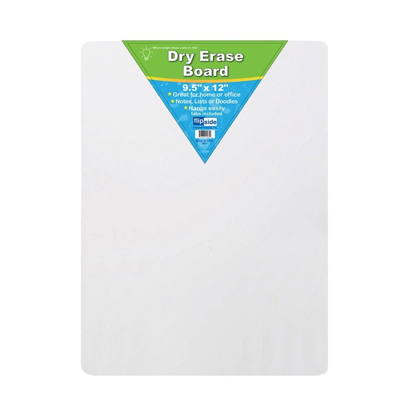 Dry Erase Board, 9.5″ x 12″