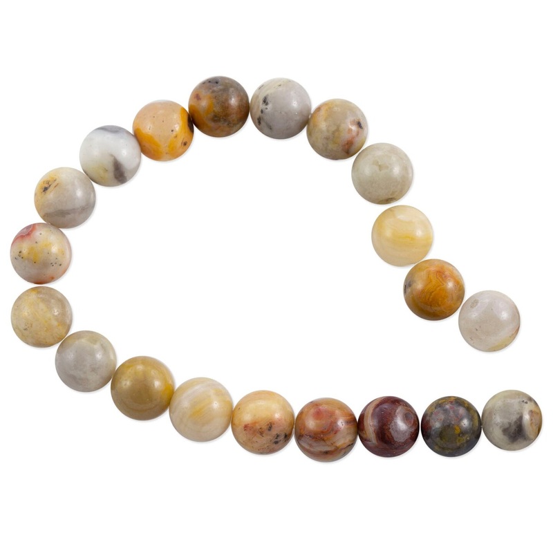 Crazy Lace Agate Beads 6mm (16″ Strand)