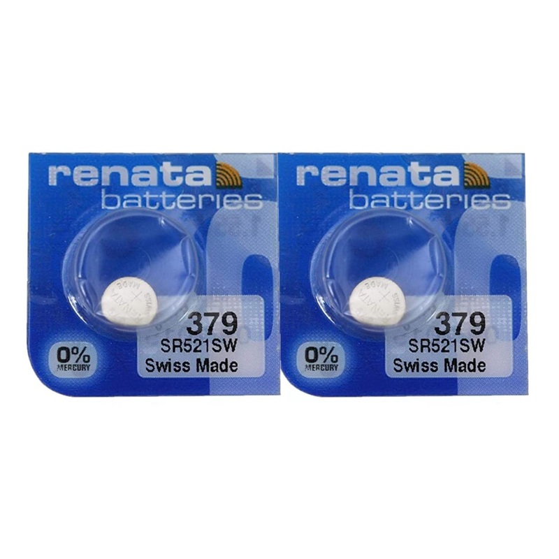 Renata Silver Oxide Watch Battery For 379 Button Cell