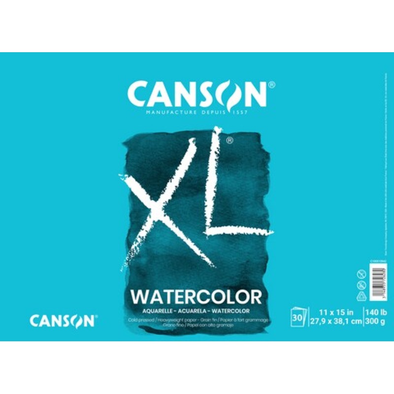 XL  WATERCOLOR 30 SHEET 11X15 PAD