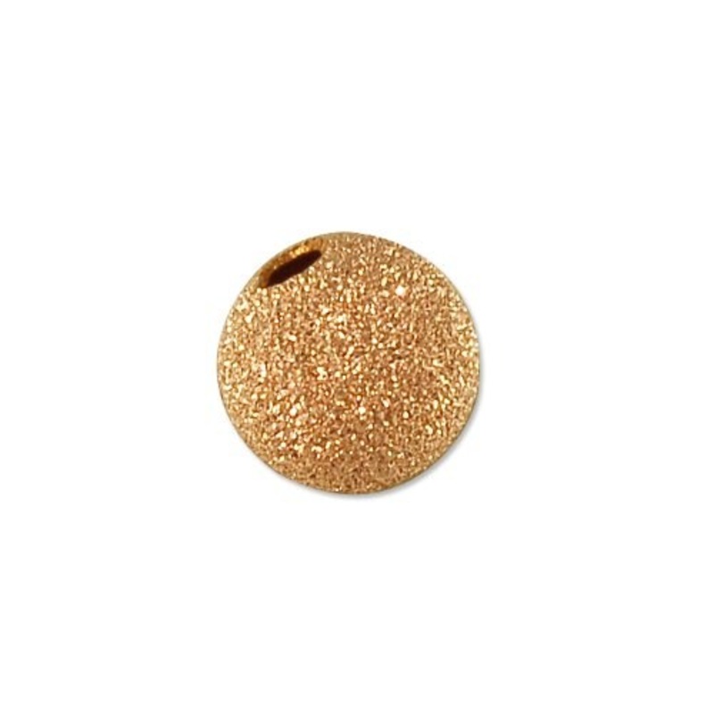 Stardust Bead 6mm Rose Gold Filled