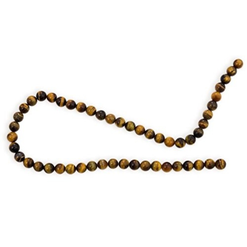 Tiger Eye Beads 8mm (16″ Strand)