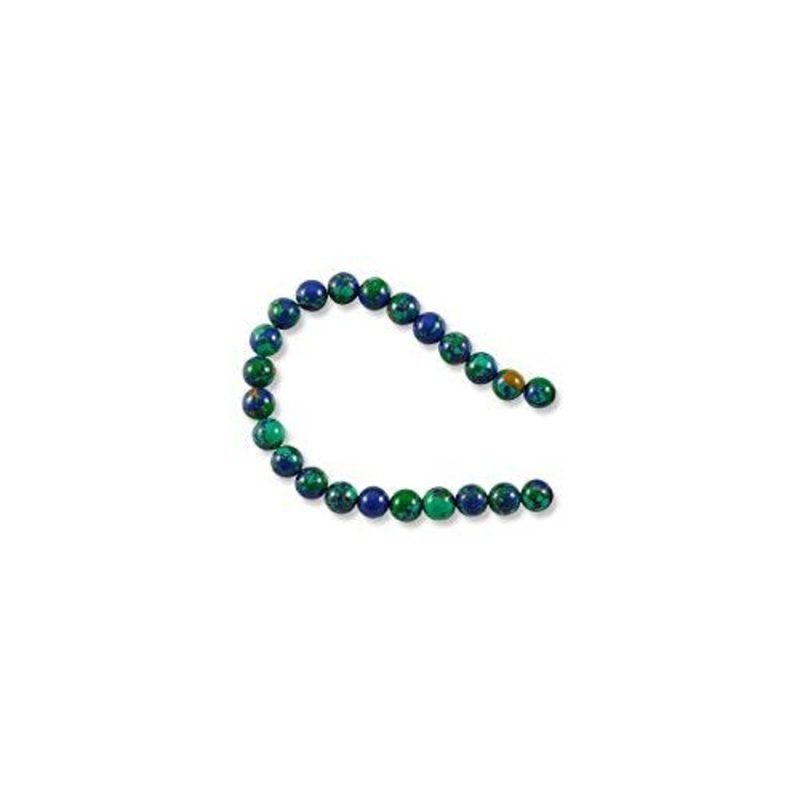 Synthetic Azurite Round Beads 6mm (16″ Strand)