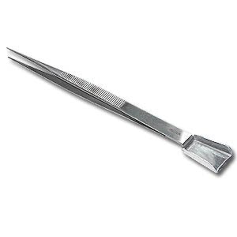 Tweezers with Bead Shovel