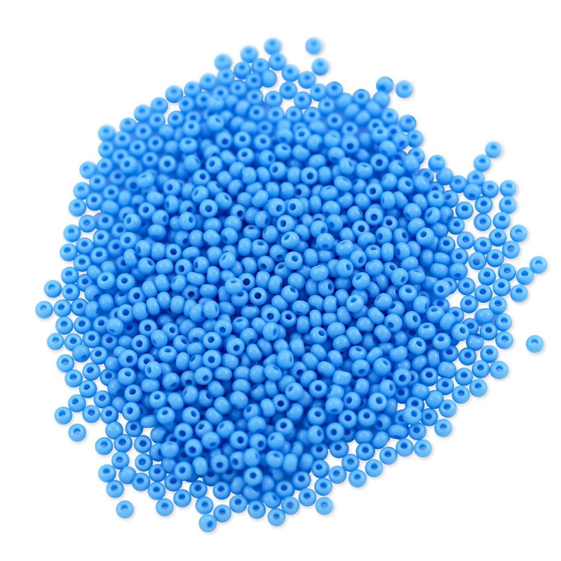 Czech Seed Bead 11/0 Light Blue Turquoise (10 Grams)