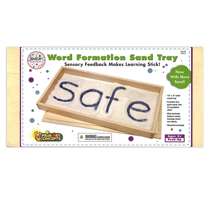 Word Formation Sand Tray, 15″ x 8″