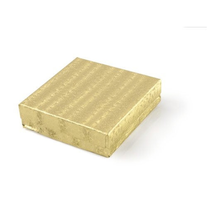 Gold Foil Jewelry Box #33 (Package of 20)