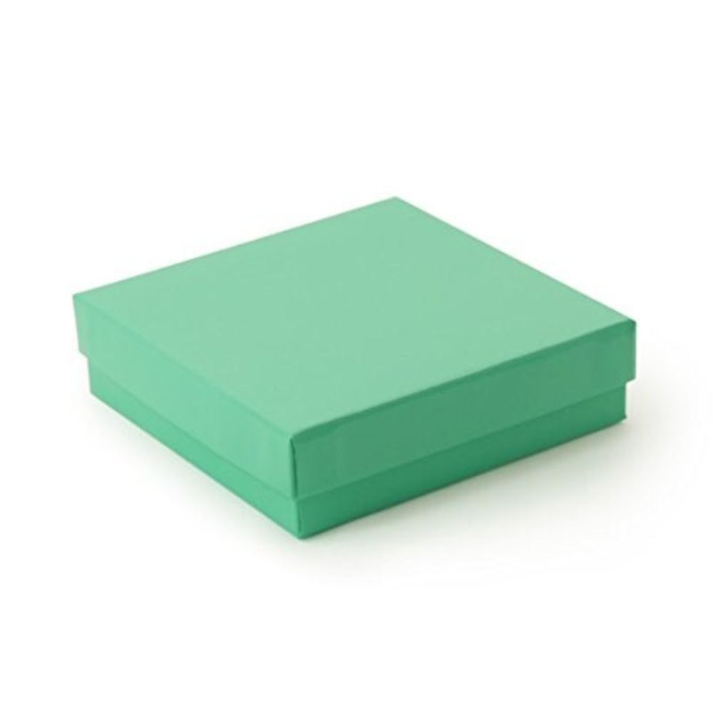 Teal Paper Jewelry Box #33 (Package of 20)