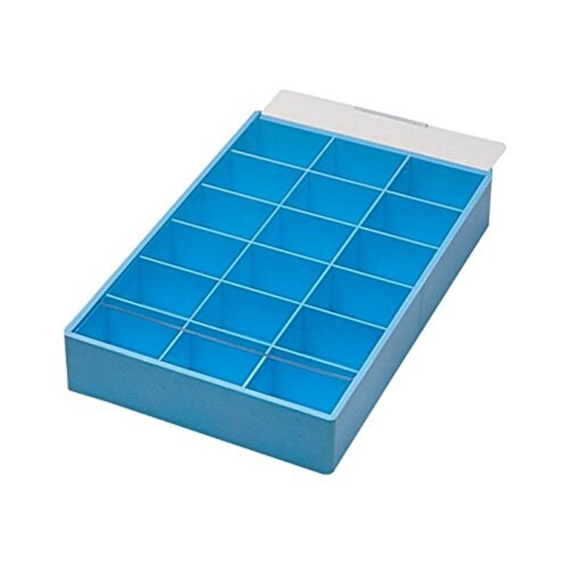 Bead and Jewelry Finding Storage Tray with 18 Compartments 10″ x 7″