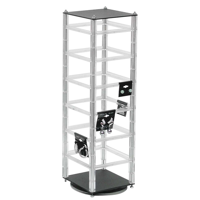 Revolving Earring Rack (Holds 48 Earring Cards)