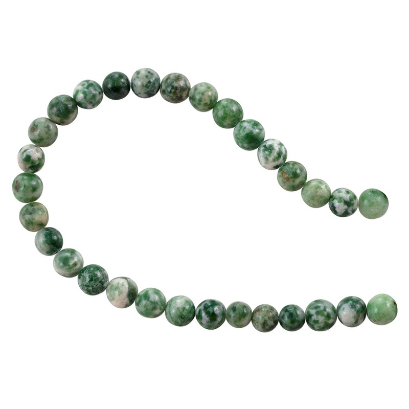 Tree Agate Beads 6mm (16″ Strand)