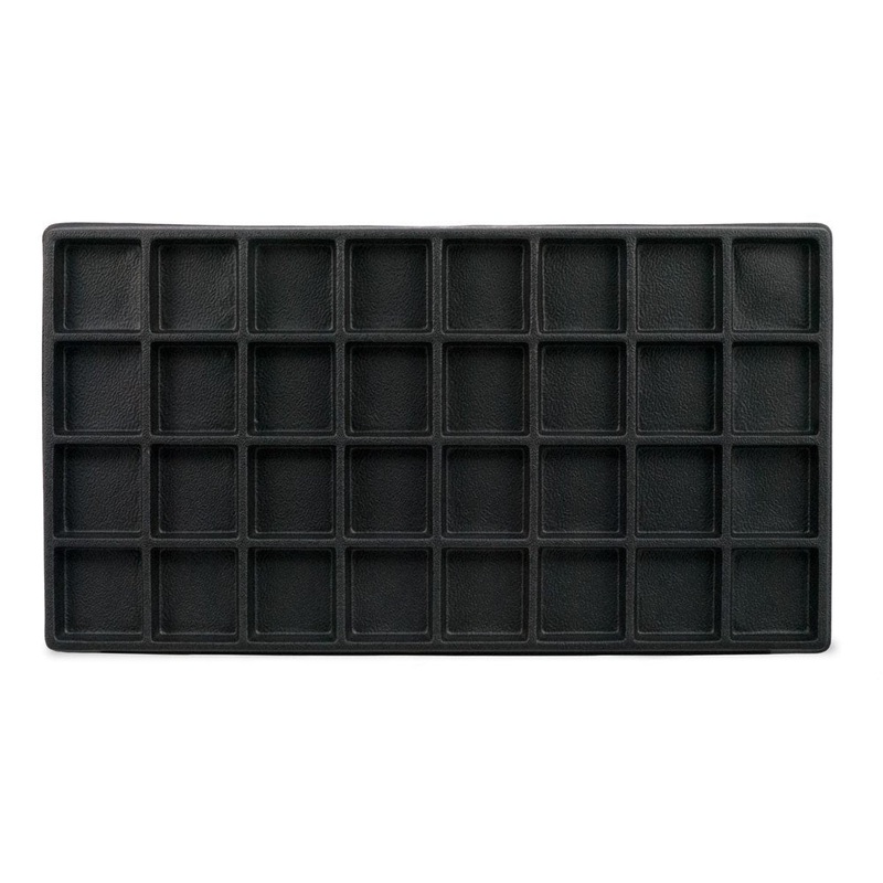 Plastic Tray Standard Size 4×8 Black