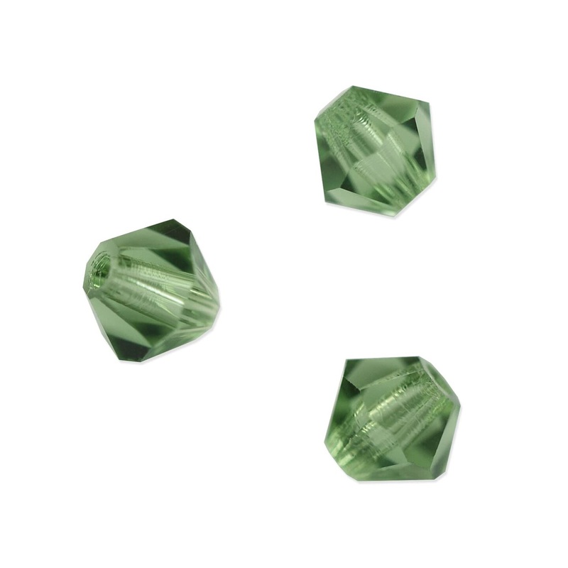 Preciosa Crystal Bicone Bead 4mm Erinite (Package of 50)