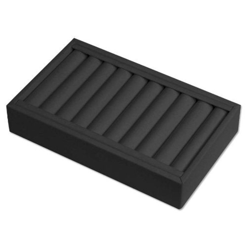 Bangle Bracelet Jewelry Display Tray 9 Bangles Black