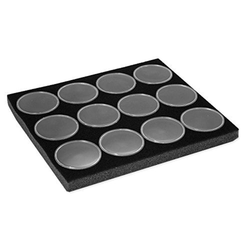 Gem Jar Insert Half Size 12 Cups Black