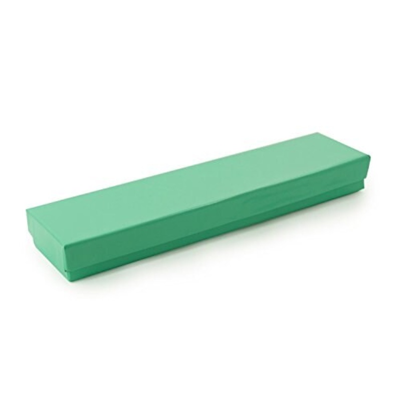 Teal Paper Jewelry Box #82 (Package of 20)