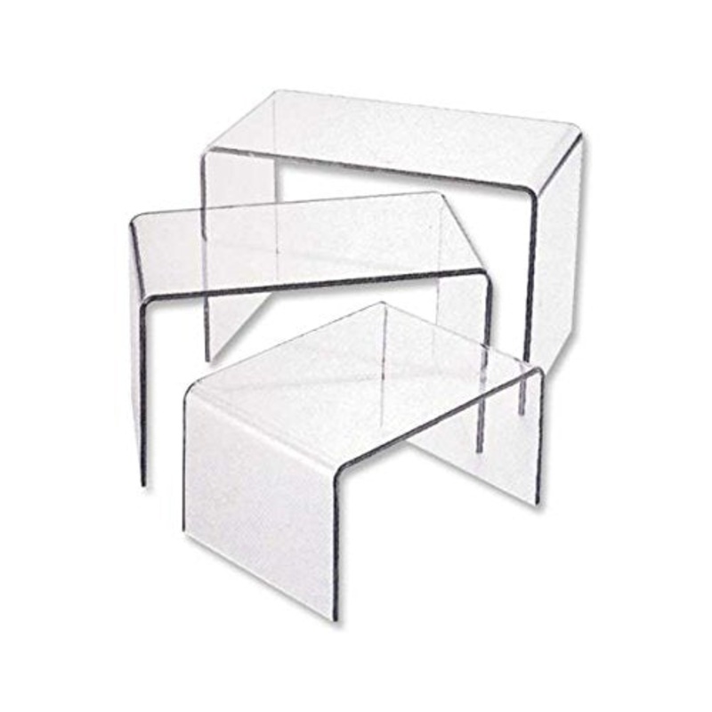 Acrylic Riser 3 Piece Jewelry Display Set (Large)