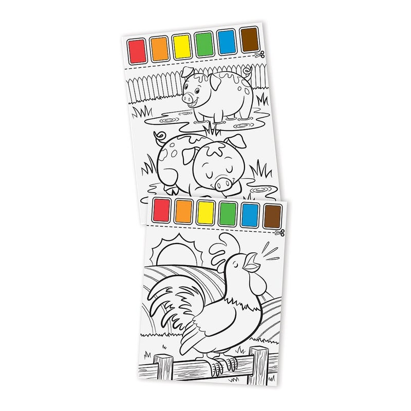 Melissa & Doug Paint W/Water Pad 8.25″X11″ 20pgs