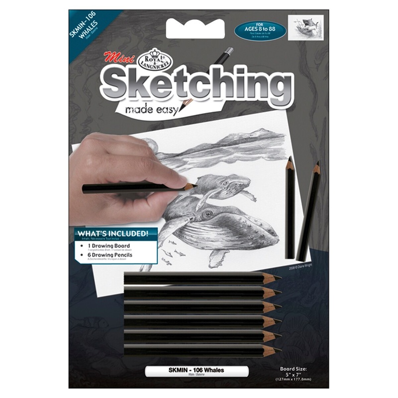 Royal & Langnickel(R) Sketching Made Easy Kit 5″X7″