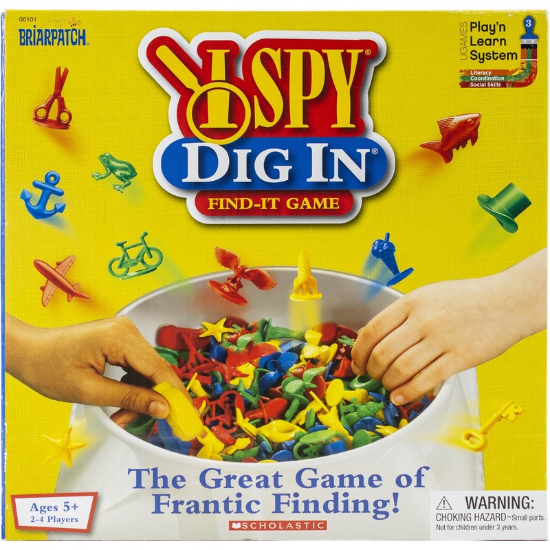Briarpatch Scholastic I Spy Dig In Find It Game