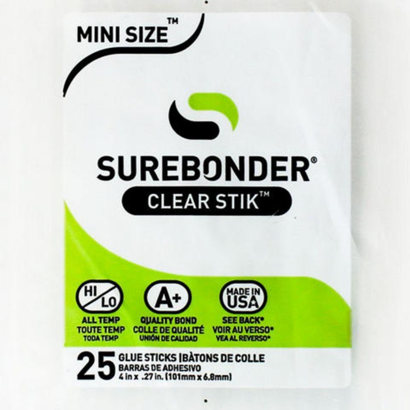 SUREBONDER MINI GLUE STK 4IN 25PK