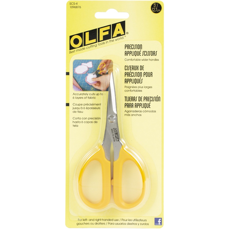 Olfa Precision Applique Scissors 5″
