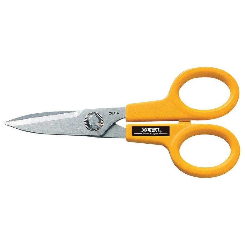 OLFA Stainless Steel Serrated Edge Scissors 5″