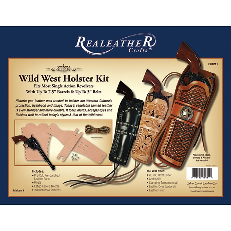 Realeather(R) Crafts Wild West Holster Kit