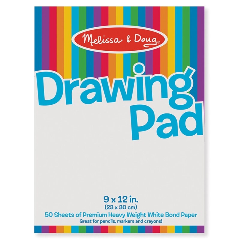 Drawing Paper Pad, 9″ x 12
