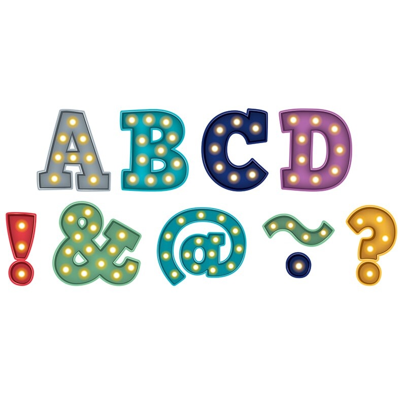 Marquee Bold Block 2″ Magnetic Letters