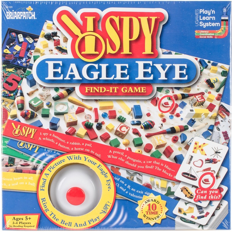 Briarpatch Scholastic I Spy Eagle Eye Find It Game