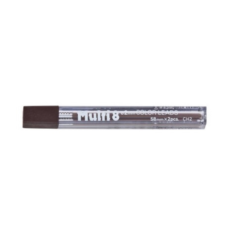 COLOUR PENCIL LEAD REFILL 2.0MM BROWN 2PC TUBE