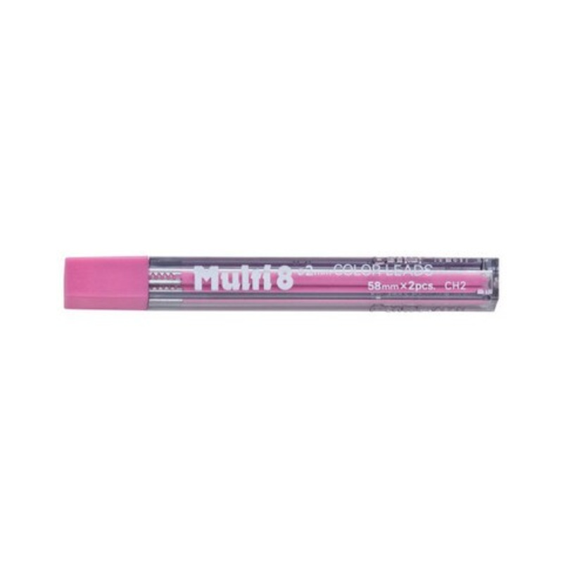 COLOUR PENCIL LEAD REFILL 2.0MM PINK 2PC TUBE