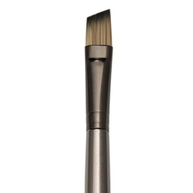 ZEN ACRYLIC SYNTHETIC BRISTLE LONG HANDLE BRUSH ANGULAR 8