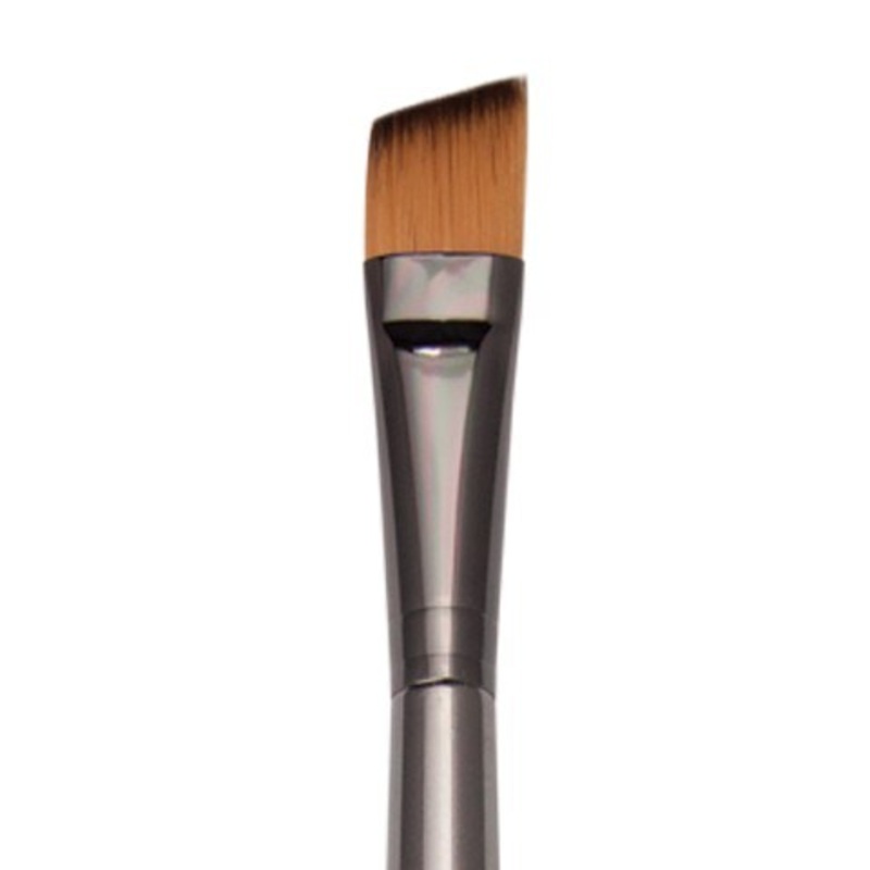 ZEN ALL MEDIA SYNTHETIC BRISTLE LONG HANDLE BRUSH ANGULAR 1